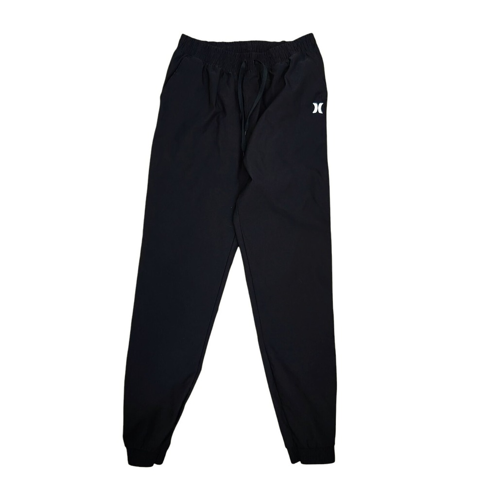 Boys Hurley‎ Performance Nylon Blend Black Jogger Pants Size 18/20 Joggers
